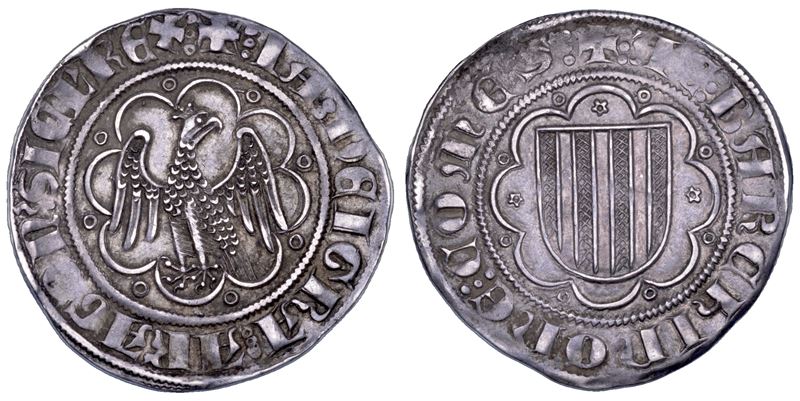MESSINA. GIACOMO D'ARAGONA, 1285-1296. Pierreale.  - Auction Numismatics - Cambi Casa d'Aste