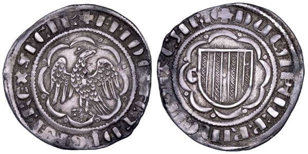 MESSINA. FEDERICO III D'ARAGONA, 1296-1337. Pierreale.