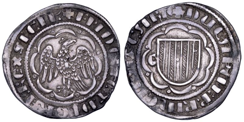 MESSINA. FEDERICO III D'ARAGONA, 1296-1337. Pierreale.  - Asta Numismatica - Cambi Casa d'Aste