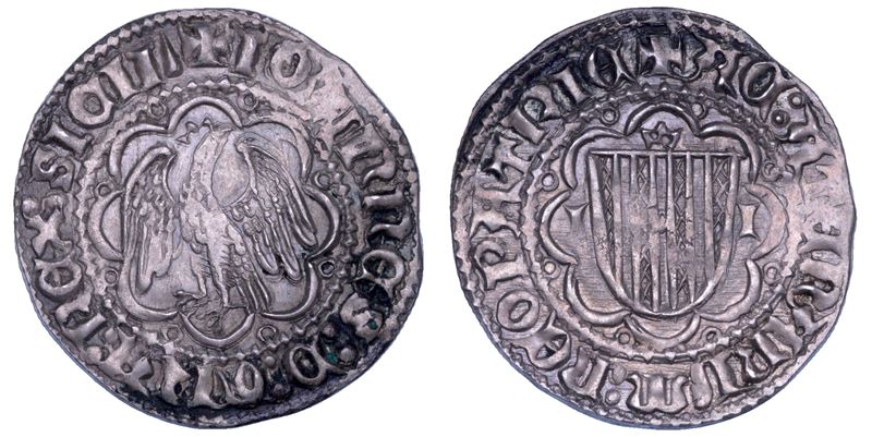 MESSINA. GIOVANNI D’ARAGONA, 1458-1479. Carlino.  - Auction Numismatics - Cambi Casa d'Aste