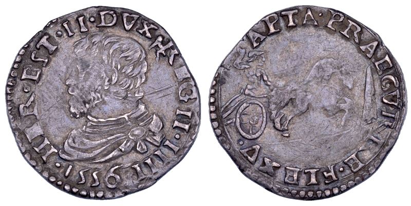 Reggio Emilia, Ercole II d’Este (1534–1559), Cavallotto 1556