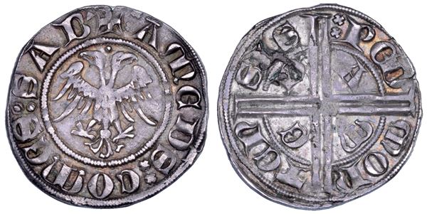 DUCATO DI SAVOIA. AMEDEO V il Grande, 1285-1323. Grosso di Piemonte.
