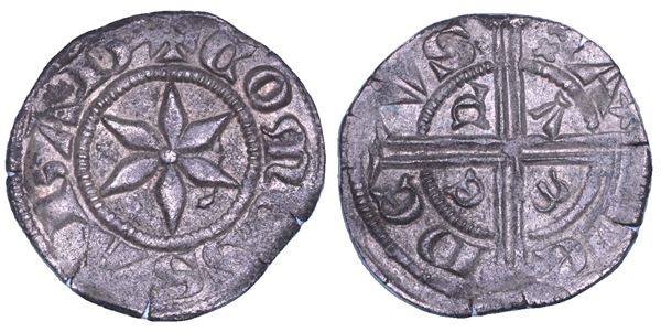 DUCATO DI SAVOIA. AMEDEO V il Grande, 1285-1323. Denaro Piccolo di Piemonte o Viennese.