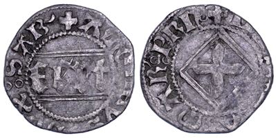 Amedeo VIII di Savoia, Duca di Savoia (1416–1440) — Quarto di grosso, II tipo