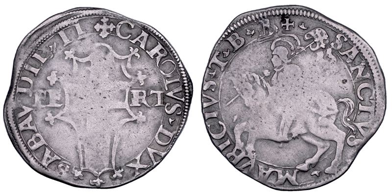 Carlo II il Buono (attrib.), Cavallotto largo del Ducato di Savoia