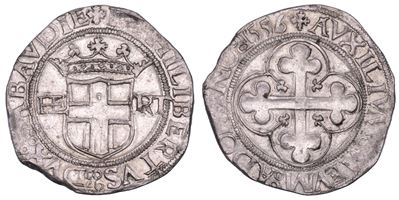Emanuele Filiberto, Ducato di Savoia – 4 Grossi (1556)