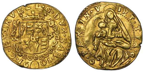 DUCATO DI SAVOIA. CARLO EMANUELE I Il Grande, 1580-1630. Ducato 1601.