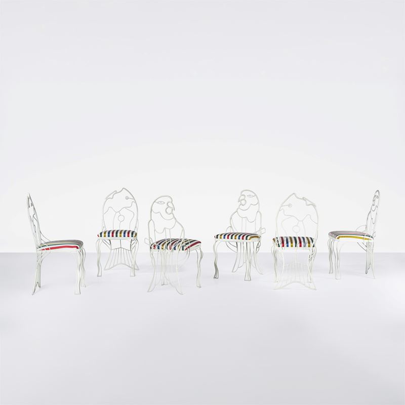 Sei sedie  - Asta Design 200 - Cambi Casa d'Aste