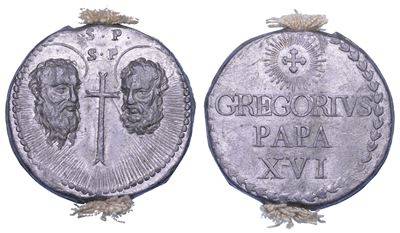 Cappellari (Gregorio XVI), Stato Pontificio: Bolla papale, piombo