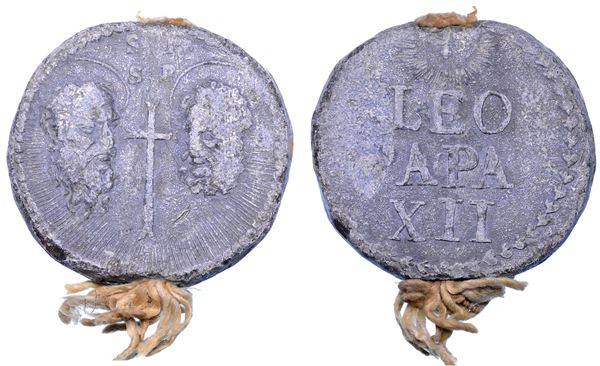 STATO PONTIFICIO. LEONE XII (Annibale Sermattei della Genga), 1823-1829. Bolla papale.