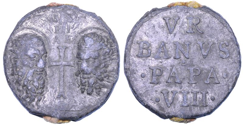 STATO PONTIFICIO. URBANO VIII (Maffeo Barberini), 1623-1644. Bolla papale.  - Auction Numismatics - Cambi Casa d'Aste