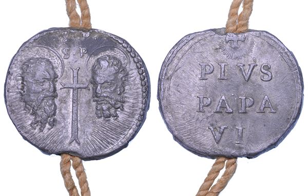 STATO PONTIFICIO. PIO VI (Giannangelo Braschi), 1775-1799. Bolla papale.