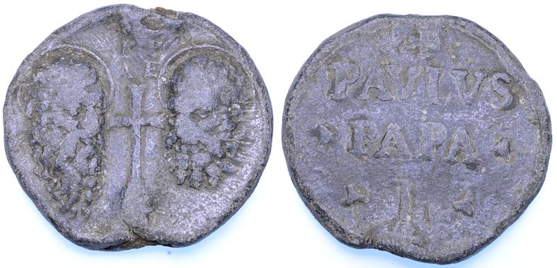 STATO PONTIFICIO. PAOLO II (Pietro Barbo), 1464-1471. Bolla papale.  - Asta Numismatica - Cambi Casa d'Aste