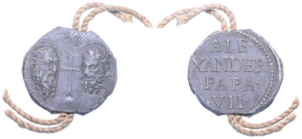 STATO PONTIFICIO. ALESSANDRO VII (Fabio Chigi), 1655-1667. Bolla papale.