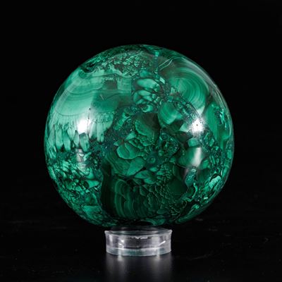 Grande Sfera in Malachite