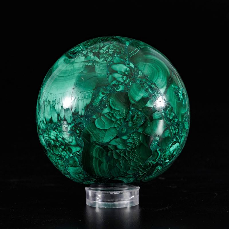 Grande Sfera in Malachite