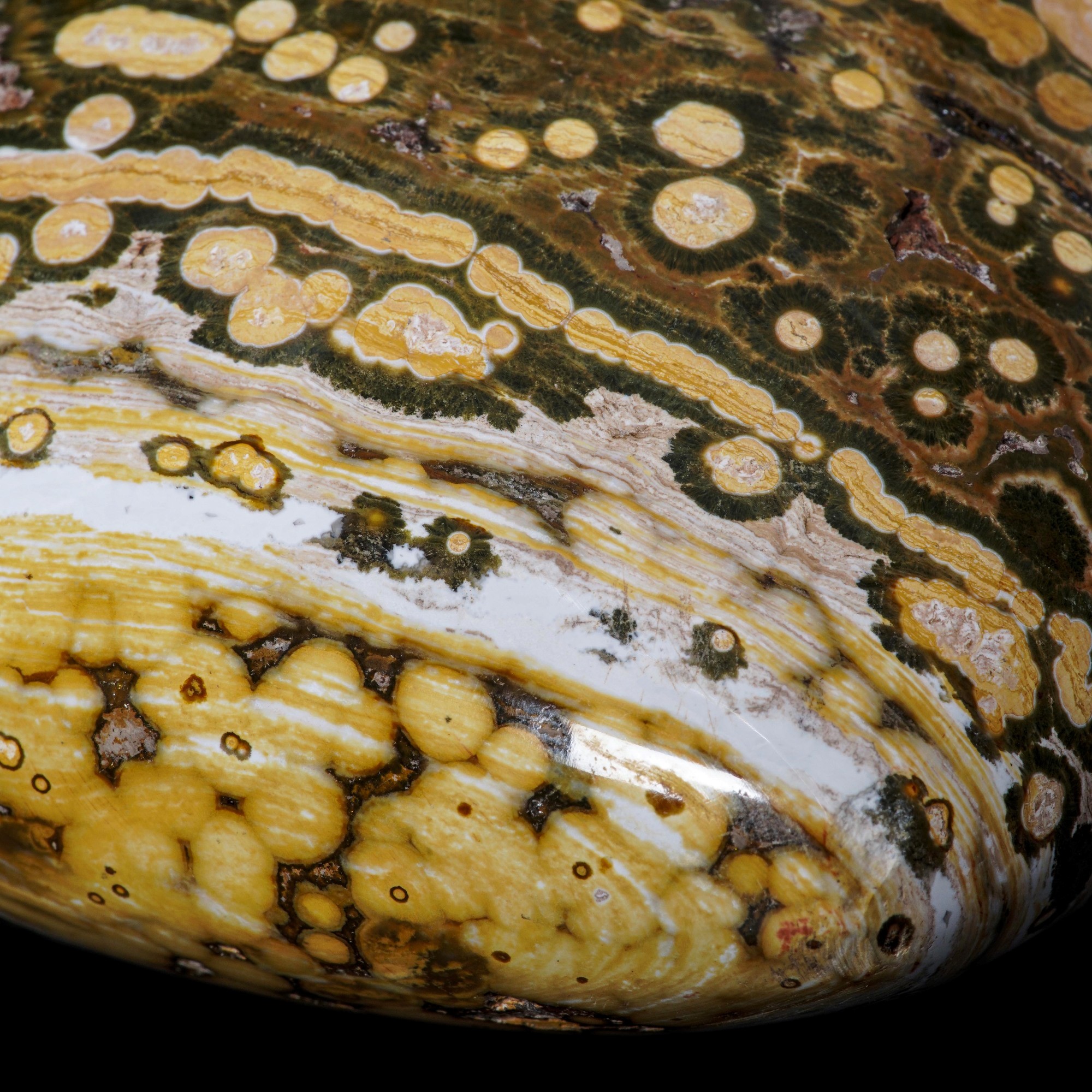 Cuore in Diaspro Orbicolare