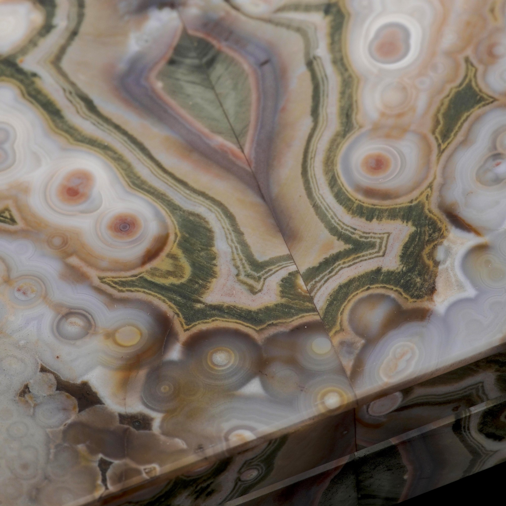 Cofanetto in Diaspro Orbicolare