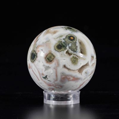 Sfera in Diaspro Orbicolare