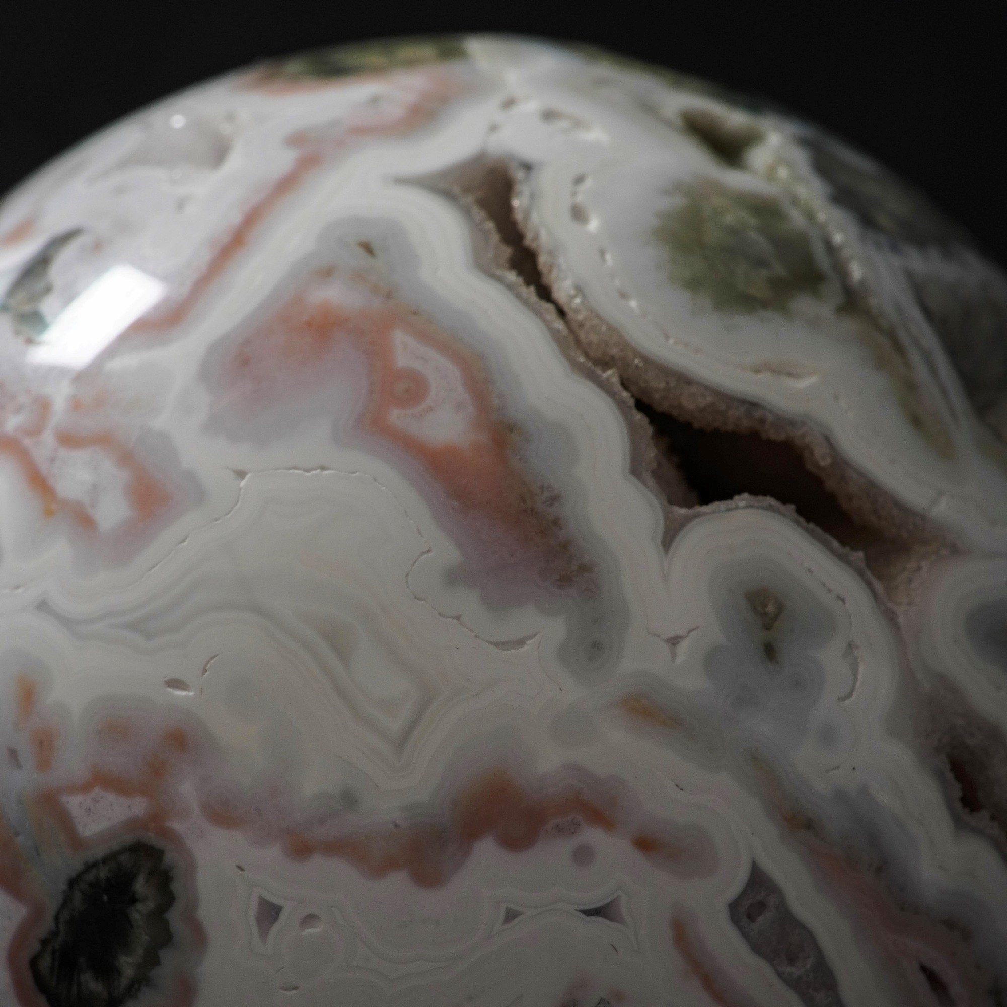 Sfera in Diaspro Orbicolare