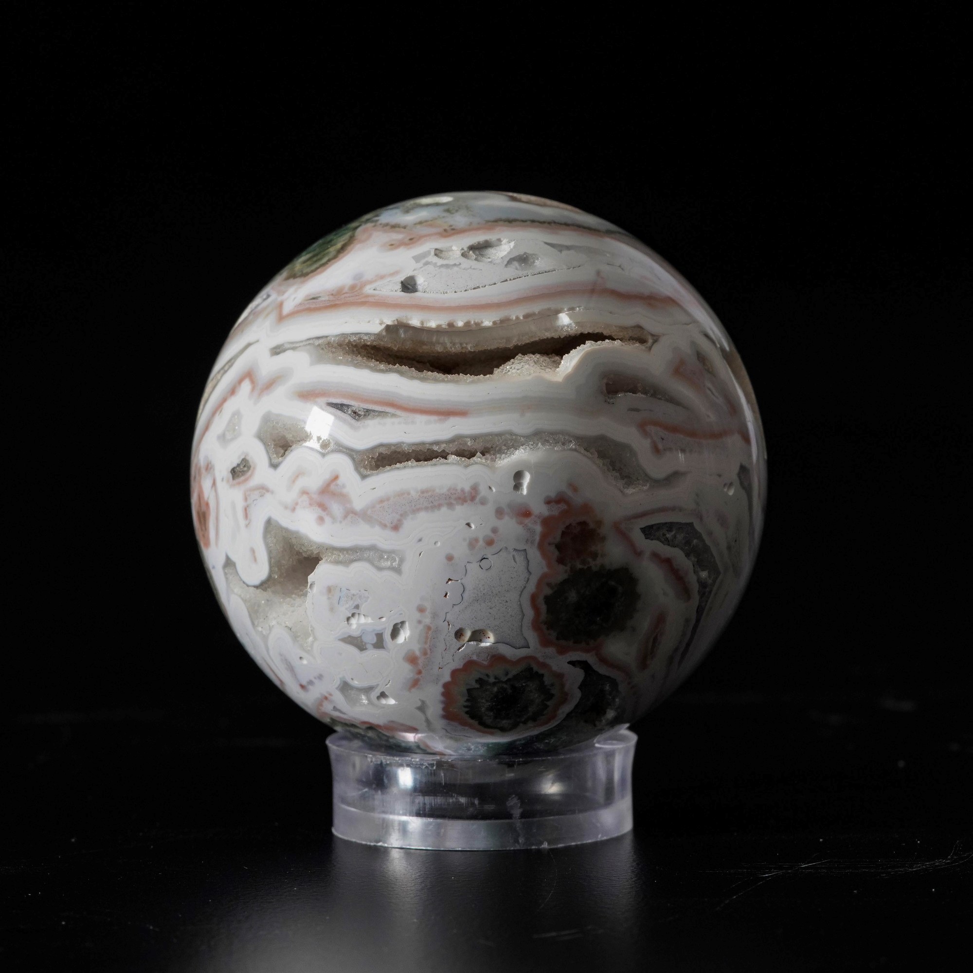 Sfera in Diaspro Orbicolare