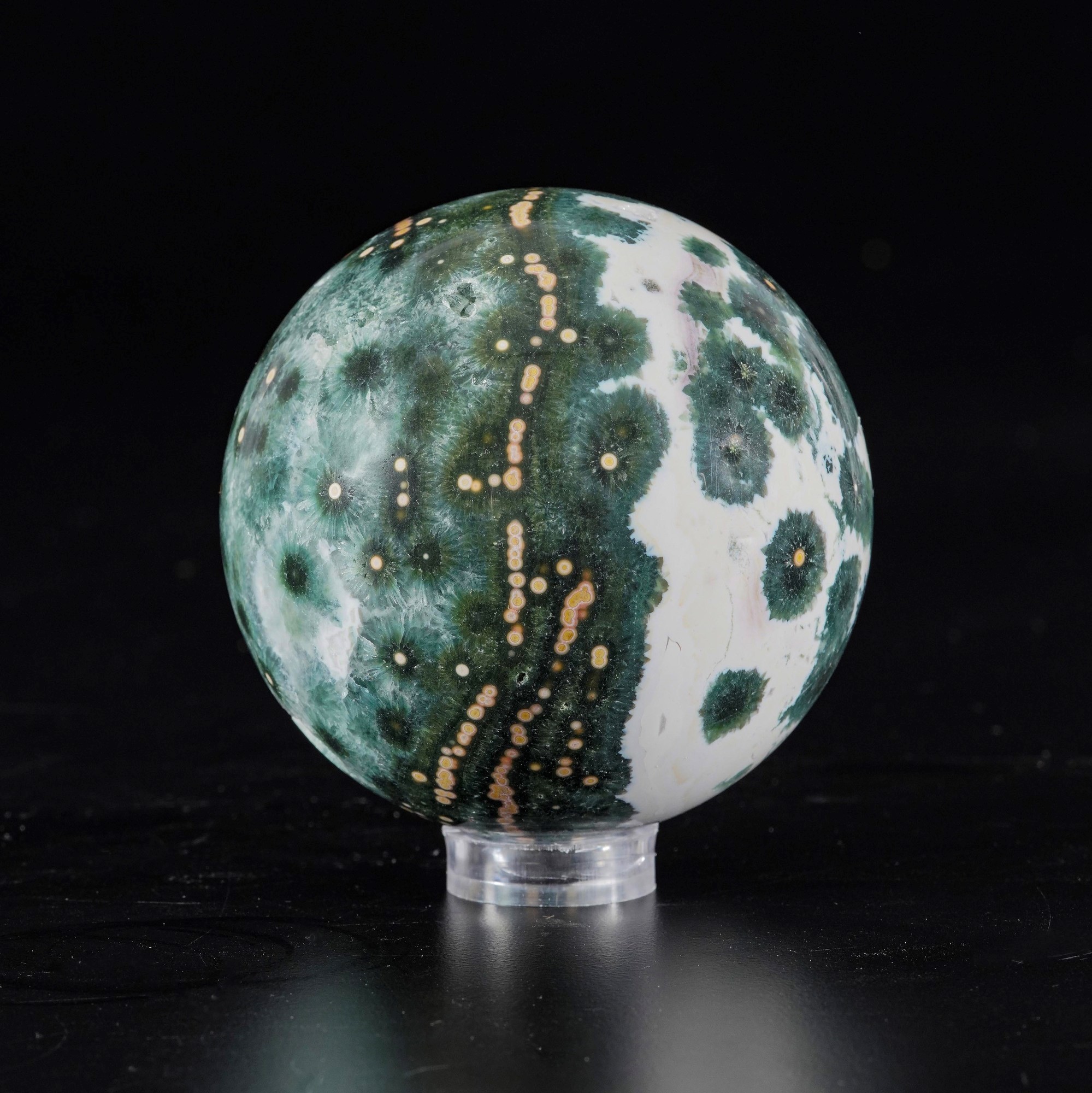 Sfera in Diaspro Orbicolare