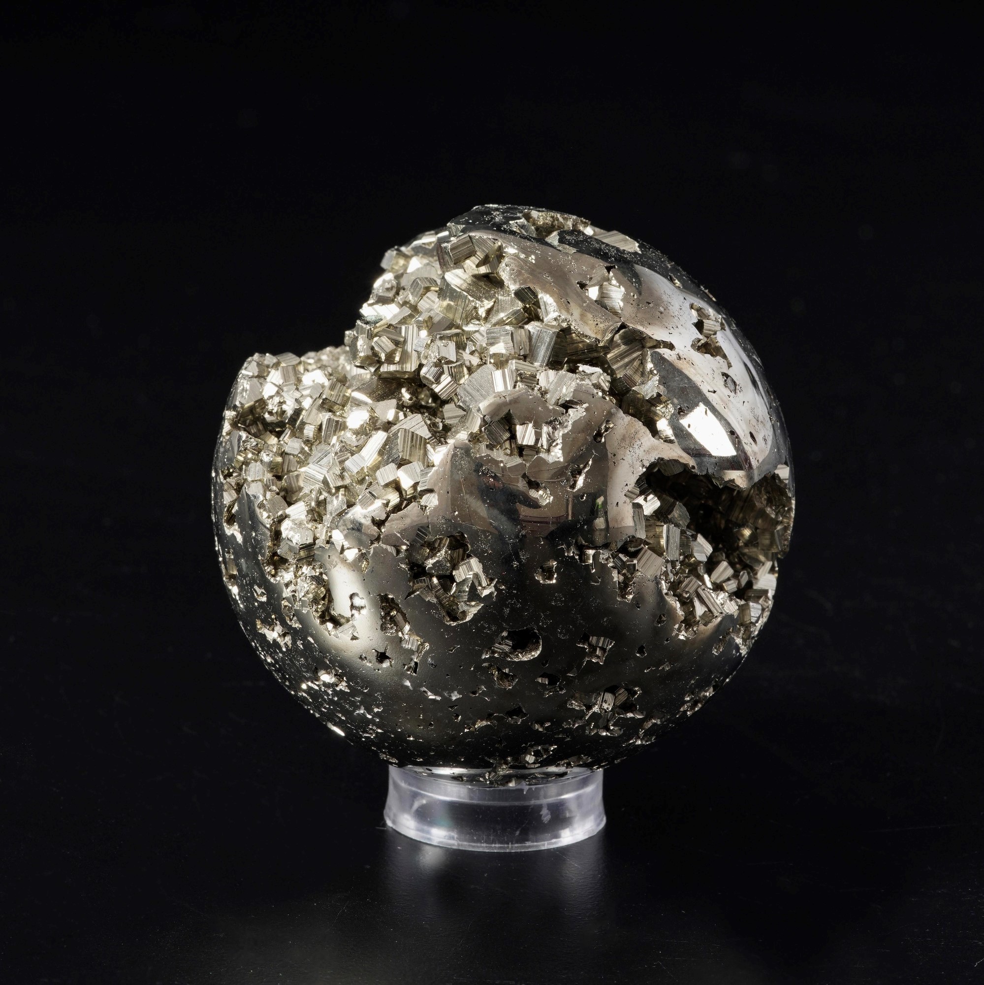 Sfera di Cristalli di Pirite
