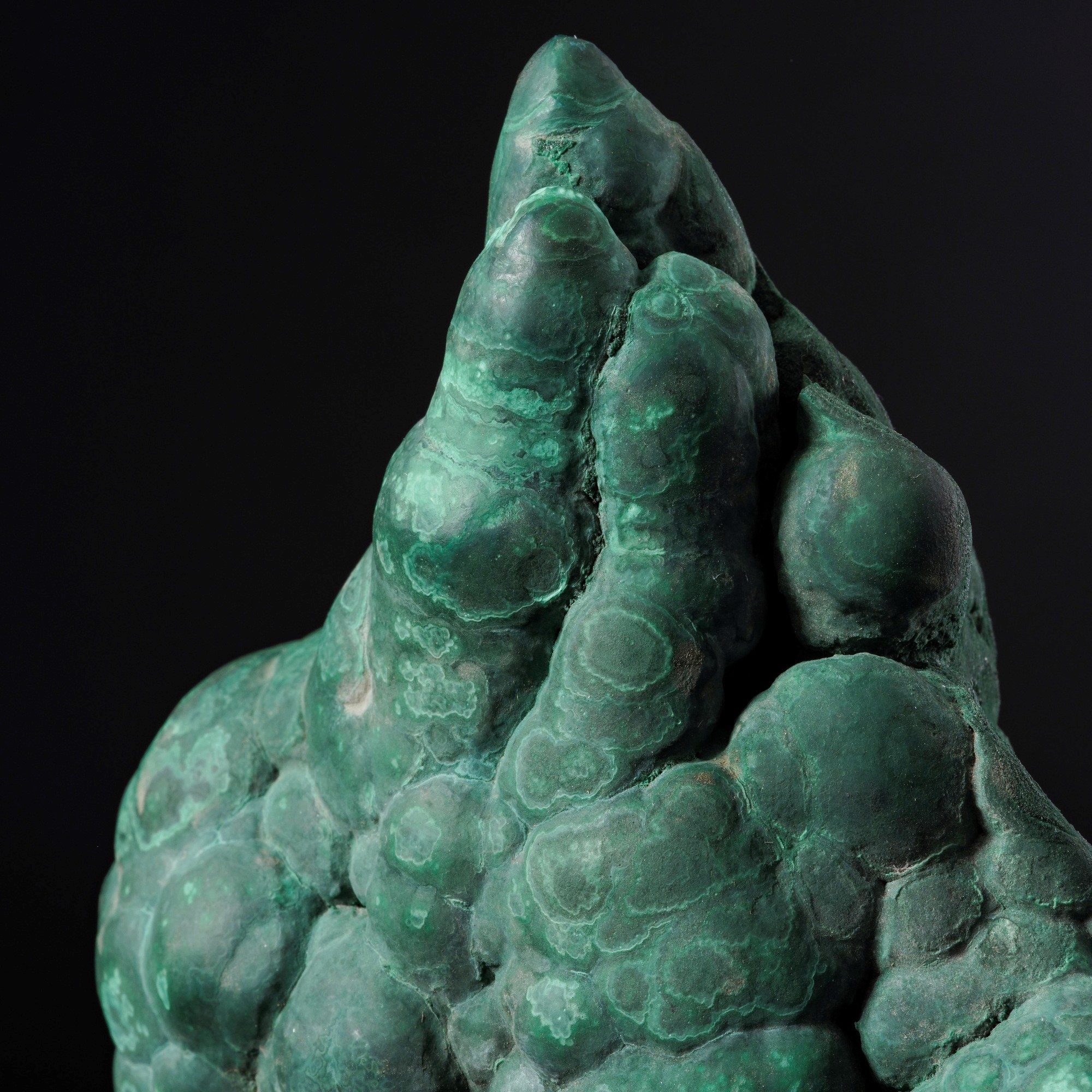 Grande Formazione Stalattitica Si Malachite