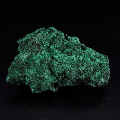 Grande Porzione di Malachite Feltrata