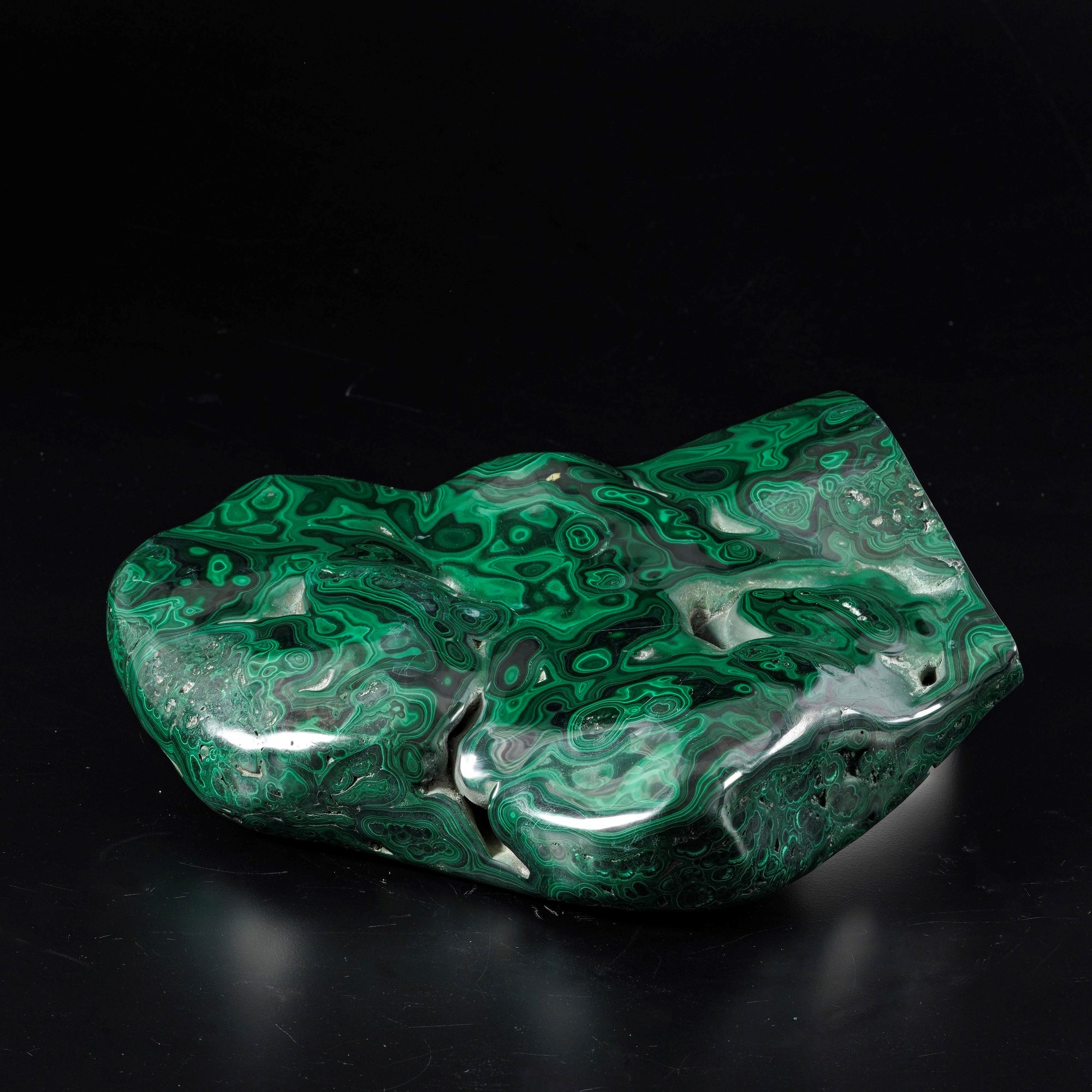 Gigantesca Formazione di Malachite Lucidata