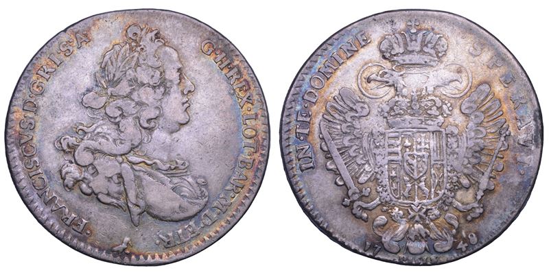 FIRENZE. FRANCESCO III DI LORENA, 1737-1765. Francescone 1748.  - Asta Numismatica - Cambi Casa d'Aste