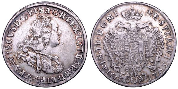 FIRENZE. FRANCESCO III DI LORENA, 1737-1765. Francescone 1765, II Serie.