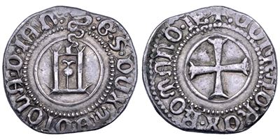 Galeazzo Maria Sforza, Grosso di Genova (1466-1476)