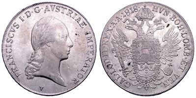 Venezia, Francesco I d’Asburgo-Lorena, Tallero 1818