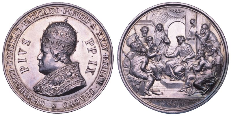 Mastai Ferretti (Pio IX), Medaglia in argento “Stato Pontificio”