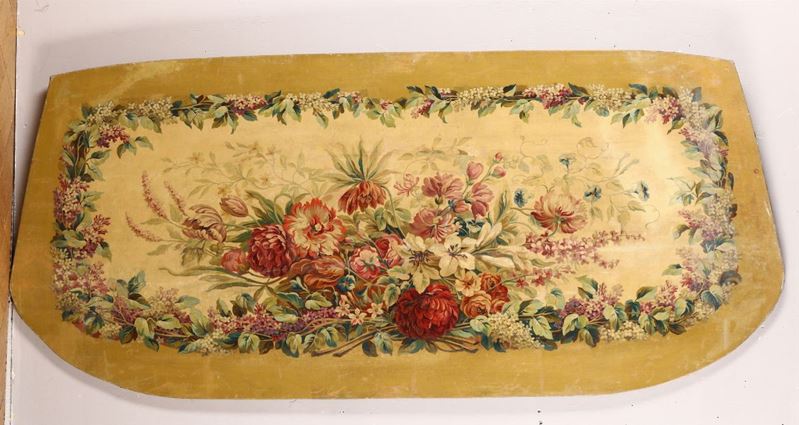 Pannello con fiori, XX secolo  - Auction Furniture | Cambi Time - Cambi Casa d'Aste