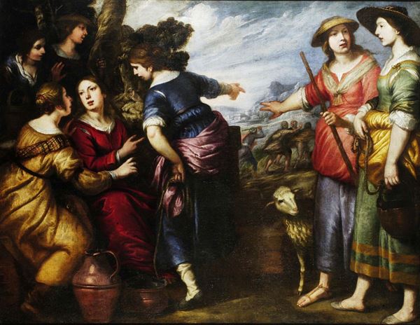 Giovanni Raffaele Badaracco (1648-1726) Le sette figlie di Iedro