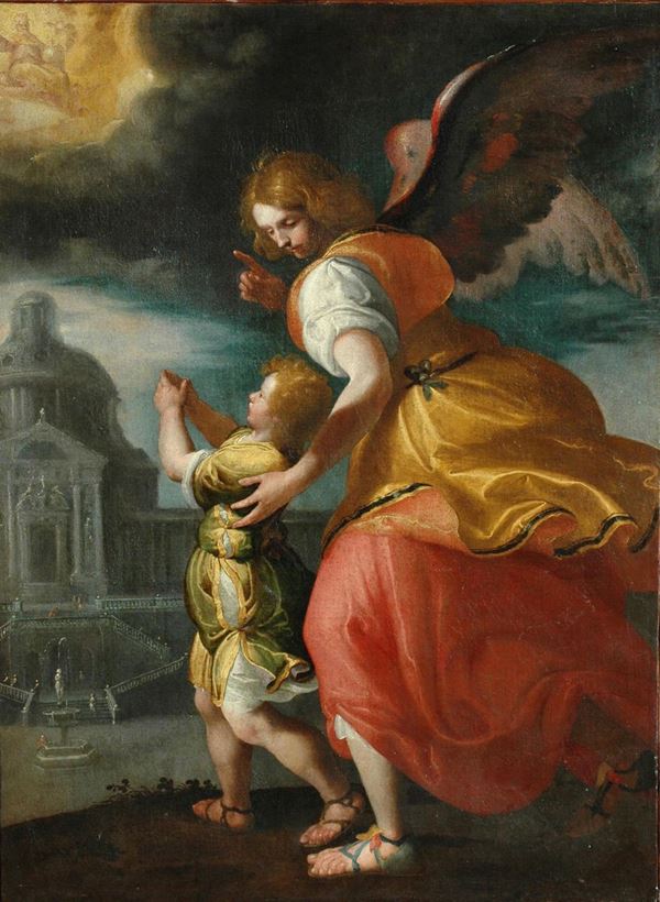 Andrea Ansaldo (1584-1638) L' Angelo custode