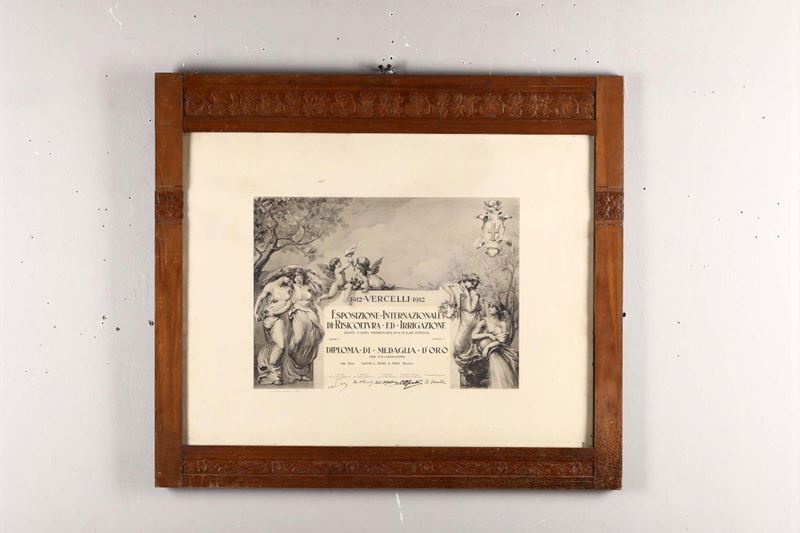 Cornice liberty  - Auction Timed Fine Art - I - Cambi Casa d'Aste
