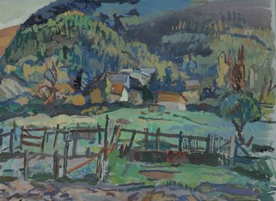 Giovanni Solari (1907-1998)bardonecchia, la Staccionata