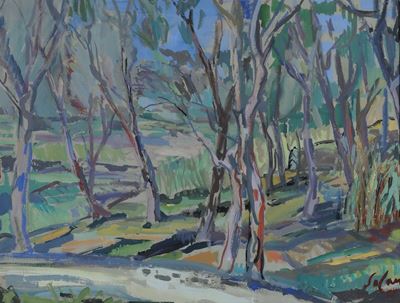 Giovanni Solari (1907-1998)bosco Ad Arenzano, 1959
