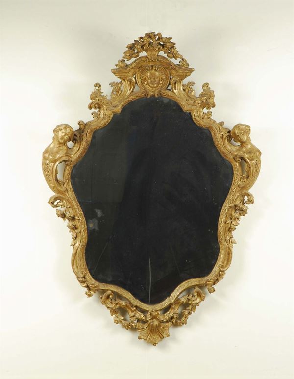 Specchiera Luigi XV, Genova metˆ XVIII secolo