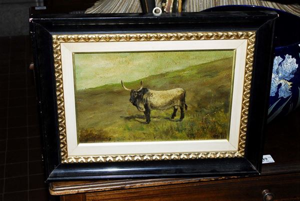 Giuseppe Abbati (1836-1868), attribuito a Toro a Grosseto