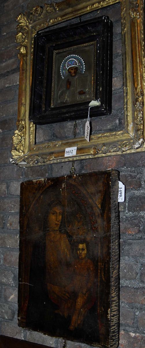 Lotto di due icone diverse  - Asta Antiquariato, Argenti e Dipinti Antichi - Cambi Casa d'Aste