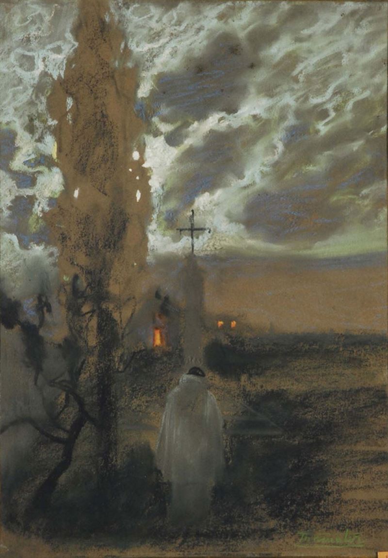 Severino Tremator (1895-1940) Pace  - Auction Antiquariato, Argenti e Dipinti Antichi - Cambi Casa d'Aste