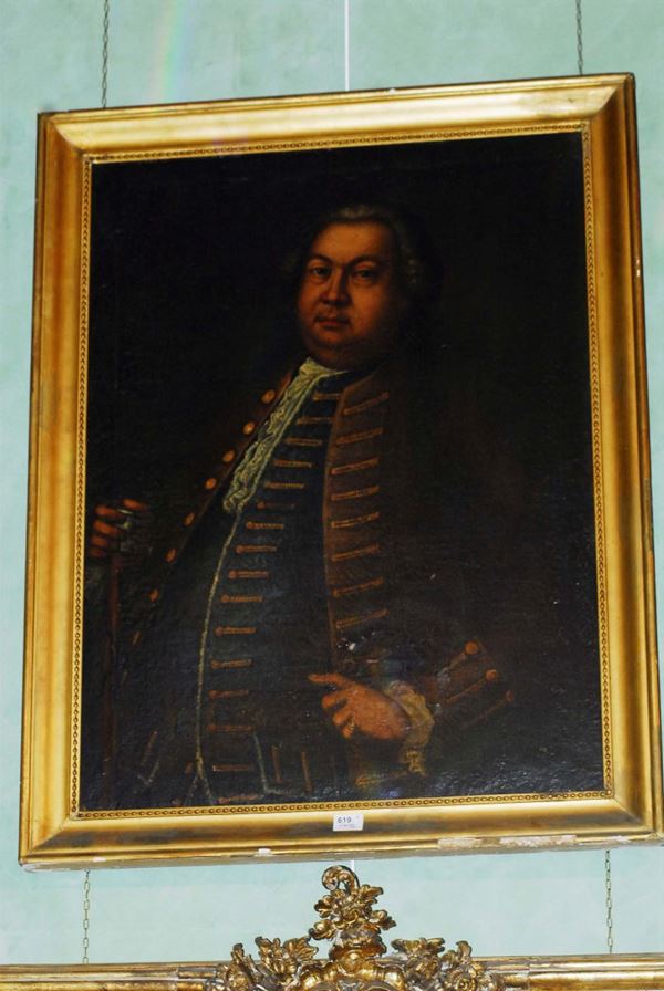 Anonimo del XIX secolo Ritratto maschile