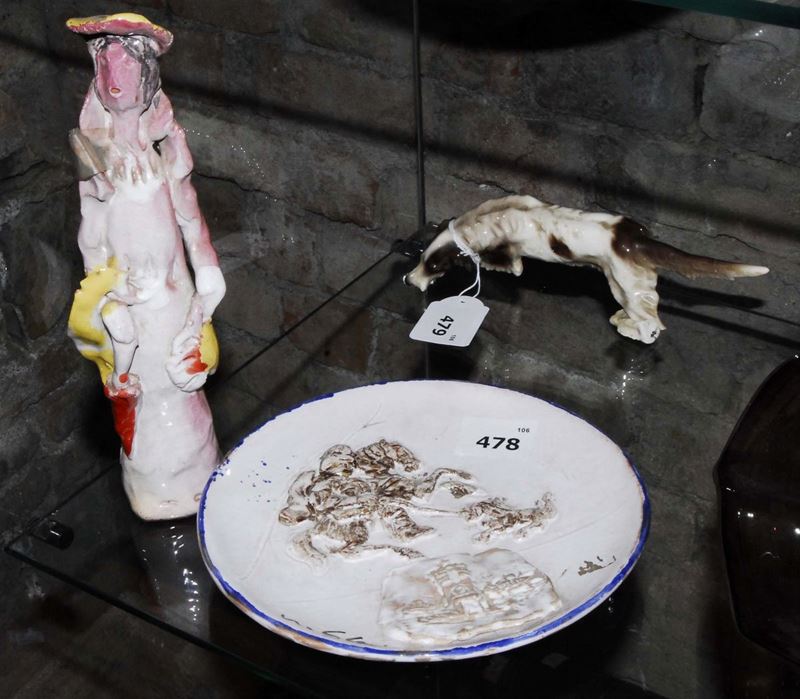 Umberto Ghersi - Albisola  - Asta Antiquariato, Argenti e Dipinti Antichi - Cambi Casa d'Aste