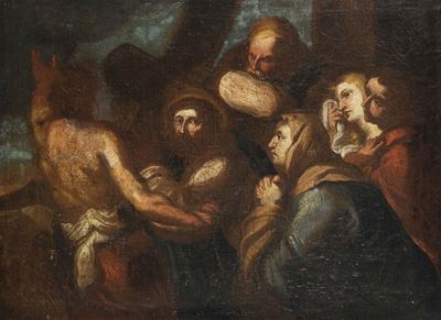 Scuola del XVII Secolosalita al Calvario