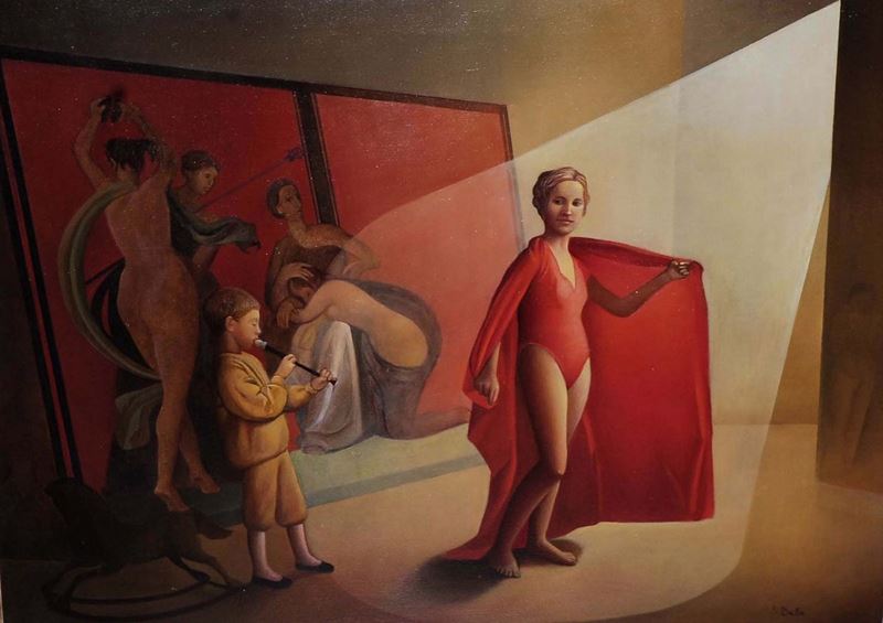 Sandra Batoni (1953) Rappresentazione  - Auction Time Auction 1-2014 - Cambi Casa d'Aste