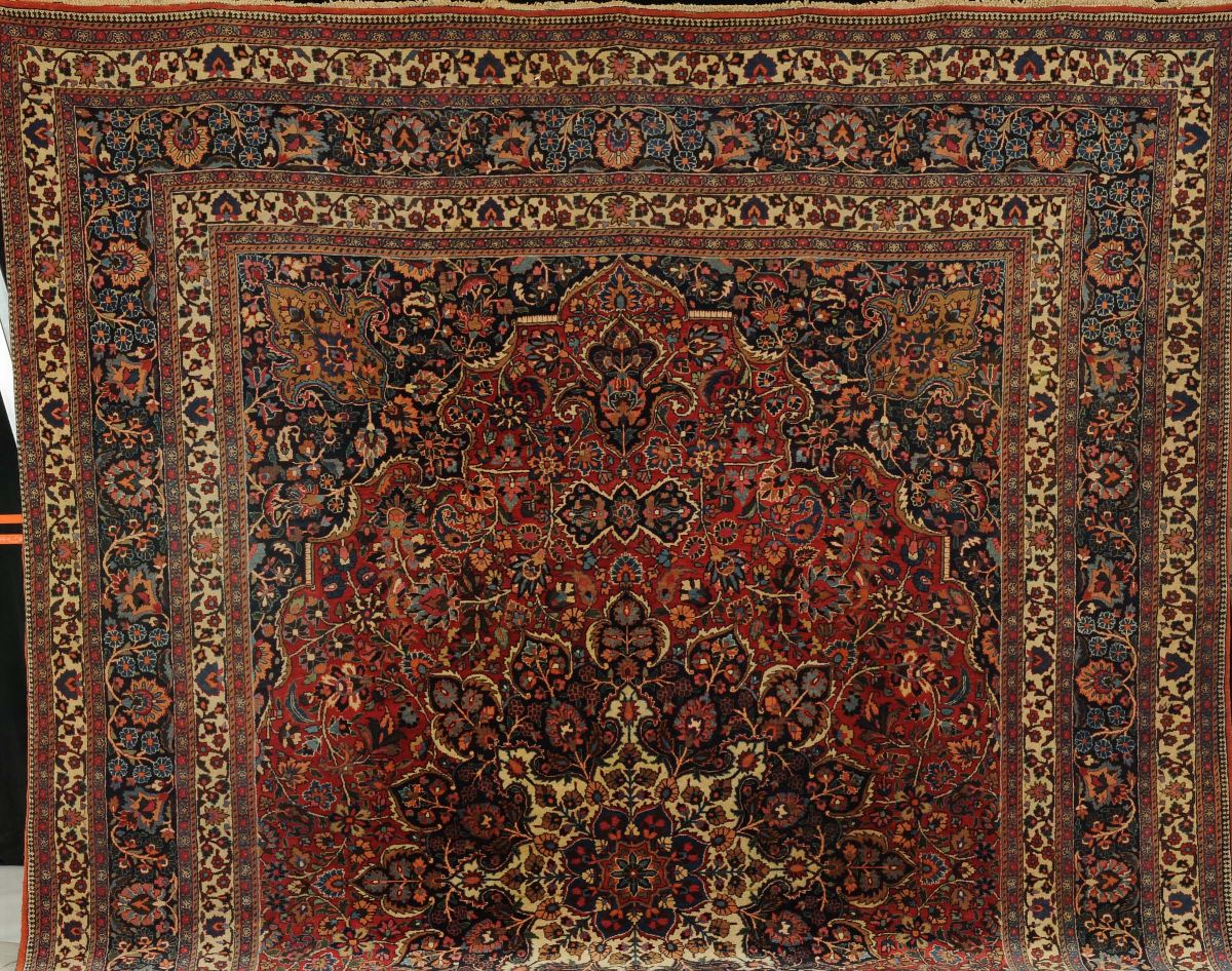 Tappeto Persiano Kirman, Fine XIX Inizio XX Secolo